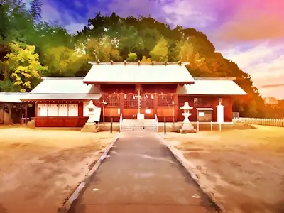 shrine_evening