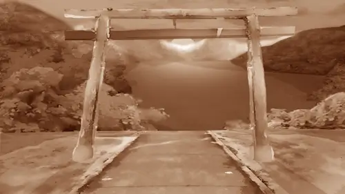 shrine_torii_evening_sepia